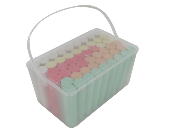 Chalk Bin - 52 Pieces per container 6 containers 312 pieces