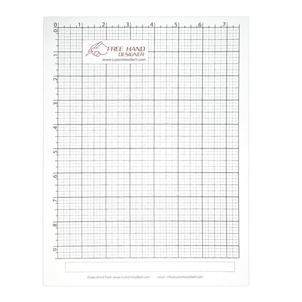 Drawing Grid - The Free Hand Designer A4 (Pyramid Liner)